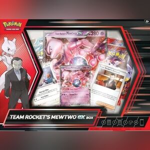 Pokémon Team Rocket's Mewtwo EX Box